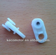 KECO Quiet curtain roller runner, curtain track roller runners and curtain hanger for motorized curtain system