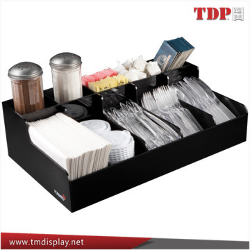 dividers acrylic kitchen condiment tray