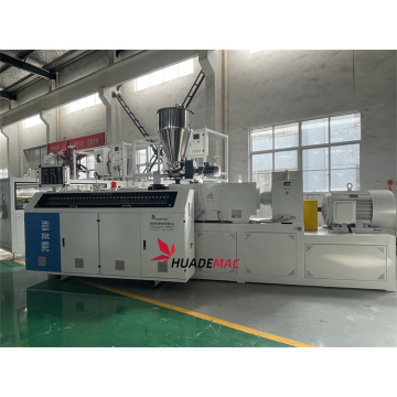 PVC Plastic Powder Double Screw extruder machine