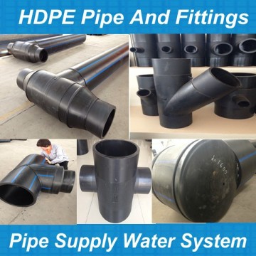 hdpe pipe flange fitting dimensions / hdpe reducing coupling/ hdpe threaded coupling