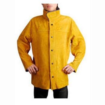 AW2130 Golden Leather Welding Jacket