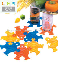 Lovely hercules soft mug coaster pvc coaster