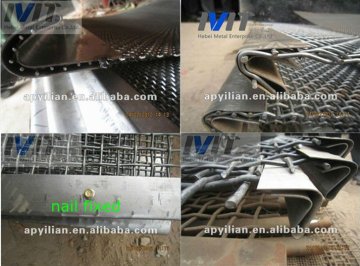 MT 45 Steel rock crusher screen mesh/stone crusher screen