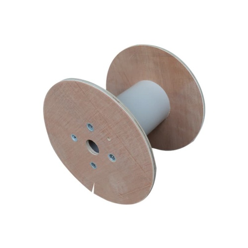 plywood spool with PVC tube