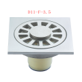 Drain de bain en acier inoxydable D04