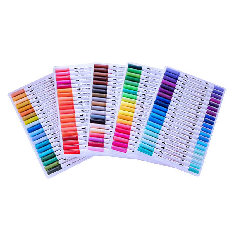 Double-Headed Color Gel Pens