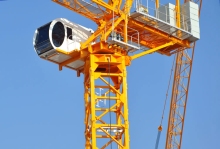 The cheapest topless tower crane made