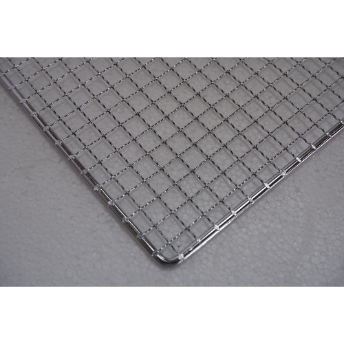 Stainless steel grilled mesh small flat grille