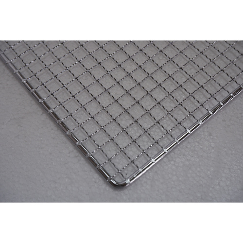 Stainless Steel Mesh Panggang Grille Datar Kecil