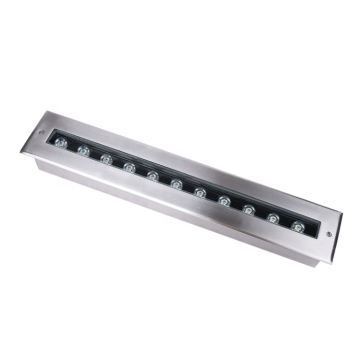 Tira de LED de línea cuadrada rectangular de superficie IP68 12W