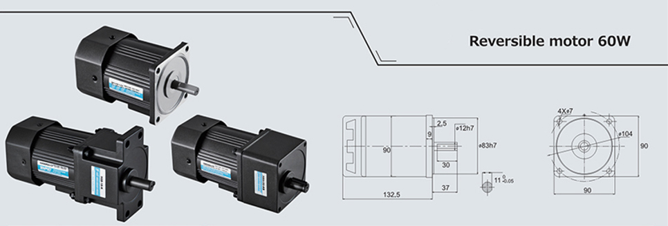 Reversible Motor 60w