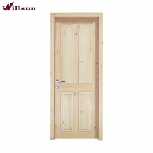 Unfinished Wood Exterior Door Interior Wooden Doors For Sale Pine Panel Doors