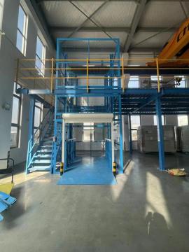 Elevator Guide Rail Chain Hydraulic Lifter Platform