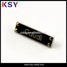 Factory price custom label metal for bag