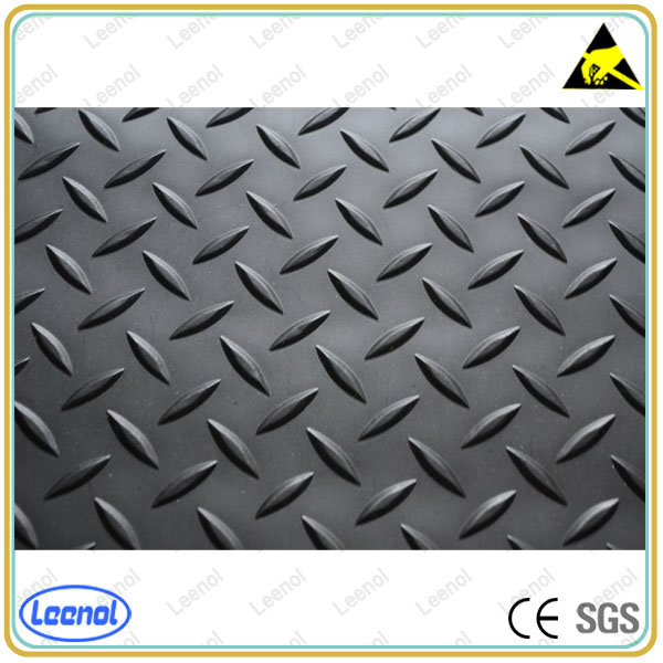 Anti static pvc sheet anti fatigue comfort esd rubber floor mat