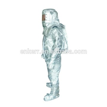 heavy duty alumunized fire entry suits, fire fighting suits, firefighter suits