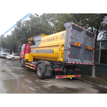 Grue montée sur camion à ordures compact FAW