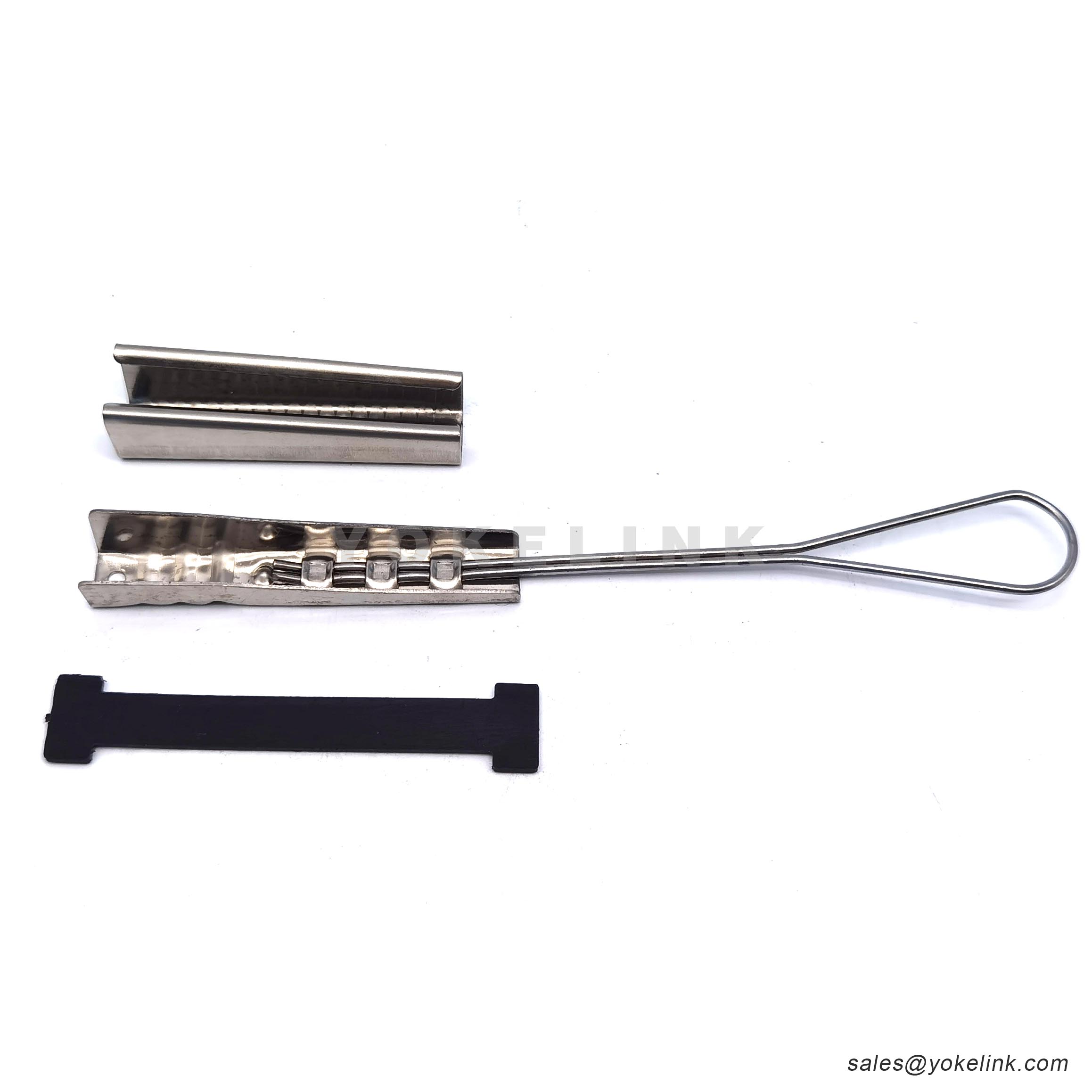 Rozsdamentes acél 6 pár leejtő drótbilincs