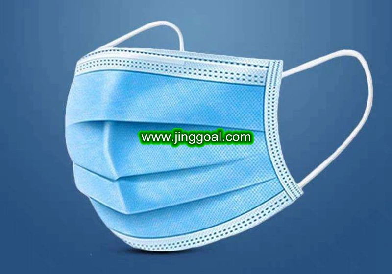 Stock Ready to Ship Disposable 3 Layer Face Mask