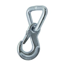 Carbon Steel Cargo Forged Hook Crane Equipment with Triangle Ring