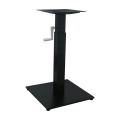 base de mesa de hierro fundido de metal 450x450xH (720-1080) MM BASE DE MESA AJUSTABLE DE MANO