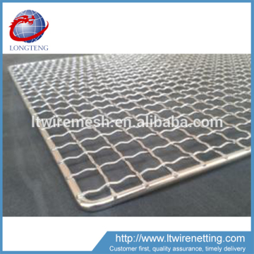Food grade barbecue grill nettings ss304,square woven bbq netting