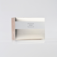 Shinny Silver Boxes With Foil Logo