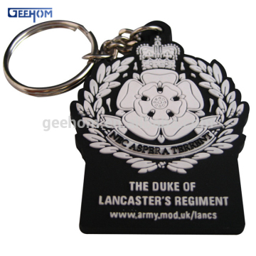 3d design cheap rubber keychains in bulk