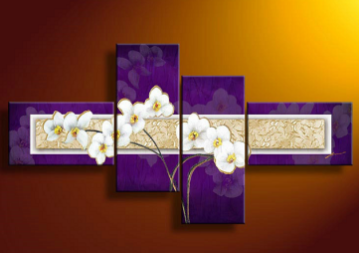 beautiful abstract pattern modern simple home decorated group oil painting