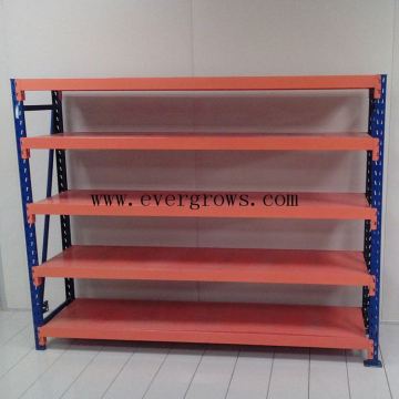 CSA certified medium duty wooden steel decking Z beam rack