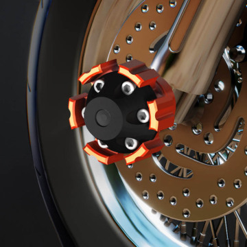 Motorbike Wheel Protector: Frame Slider & Fork Cup Guard