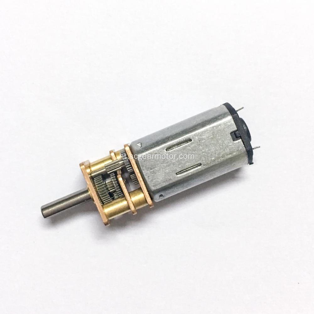 12MM 3.7v N30 Entelijan motè fèmen