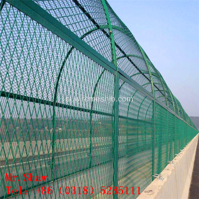 PVC Coted Chain Link Fence Voor Yard-bescherming