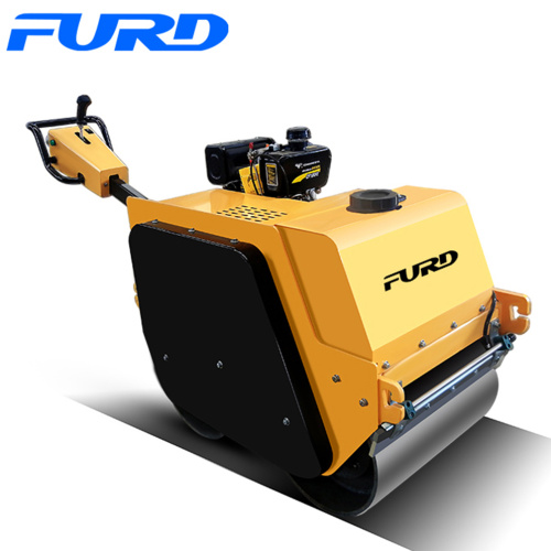 Hand-held single and double vibration road roller small road roller tandem roller price