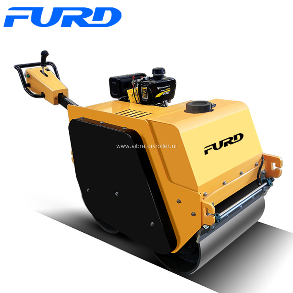 Hydrostatic Double Drum Walk behind Vibratory Road Roller