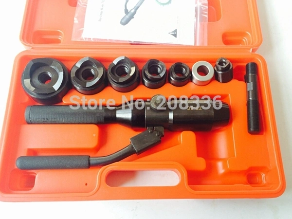 Igeelee Hydraulic Hole Digging Tool Hydraulic Hole Making Tool Tp-8c Can Punch 22.5-61.5mm in The 3.5mm Mild Steel