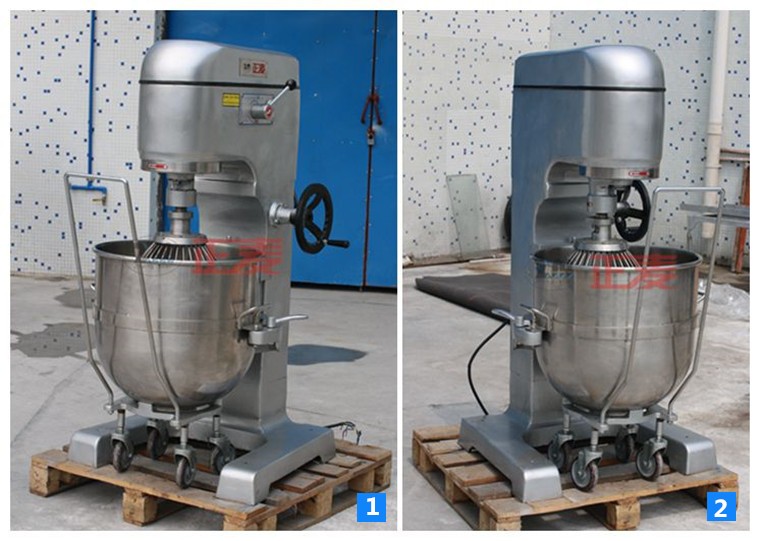 面包机揉面机工业 40L 面包面团搅拌机行星蛋糕搅拌机