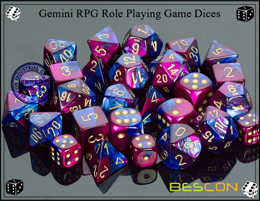 Zwillings-RPG Würfel Set-4 Gemini RPG Dice Set-4