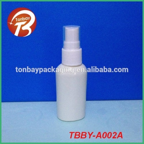 50ml PET white oval plastic spray bottle TBBY-A002A