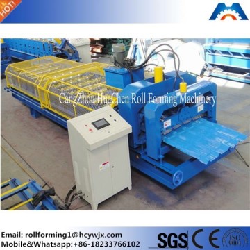 Construction machinery metal roofing tile forming machine