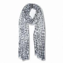Spring Leopard Scarf in 2011 Fashionable Design, Made of 100% Polyester