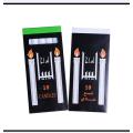 Libya kotak hitam 10pcs lilin kayu lilin kayu