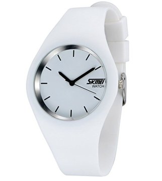 Simple Style Silicone Strap sport Watch