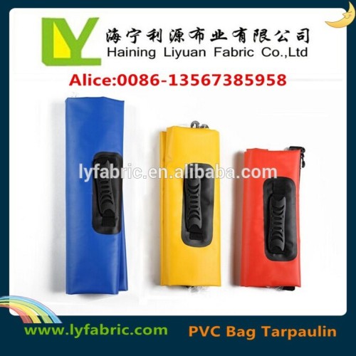 100% waterproof anti aging yellow tarp vinyl fabric