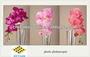 Custom artificial silk orchid flower