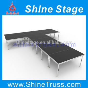 Aluminum mobile stages Europe type stages