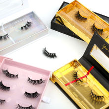 Wholesale 100% Real Mink Cat Eye Lashes - Full Strip Lashes