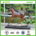 Decoração de resina cavalo Figurine Home (NF86031)