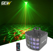 GEVV Dj Stage Lighting System - High Power Three Layer Derby Butterfly Light