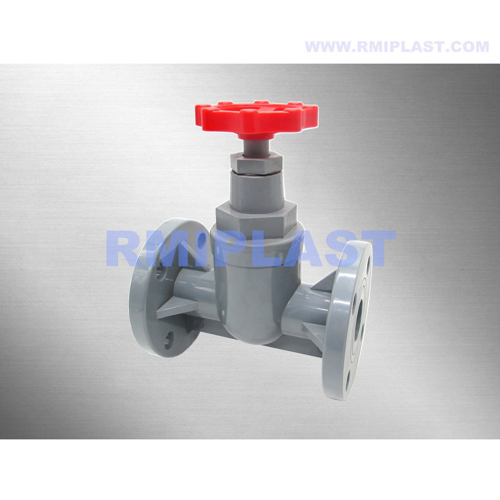 PPH Flanged Globe Valve JIS 10K